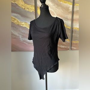 Black H&M Scoop Neck Body Suit
